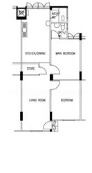 Blk 609 Eunos Rainbow (Bedok), HDB 3 Rooms #581522091